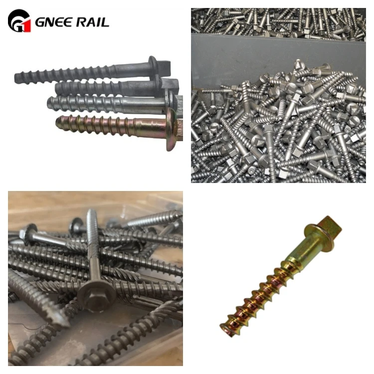 HDG Ss Series Railway Sleeper Screw Spike HDG Ss Series Railway Sleeper Screw Spike