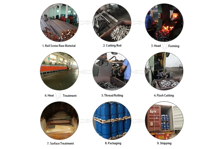 ISO Certificate Railroad Track Spikes ISO Certificate Railroad Track Spikes